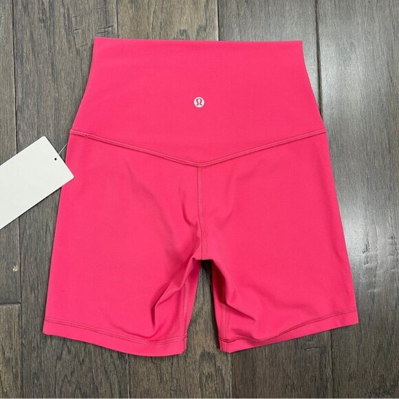 Lululemon Align High-Rise Short 6" Raspberry Coulis NWT - Picture 1 of 7